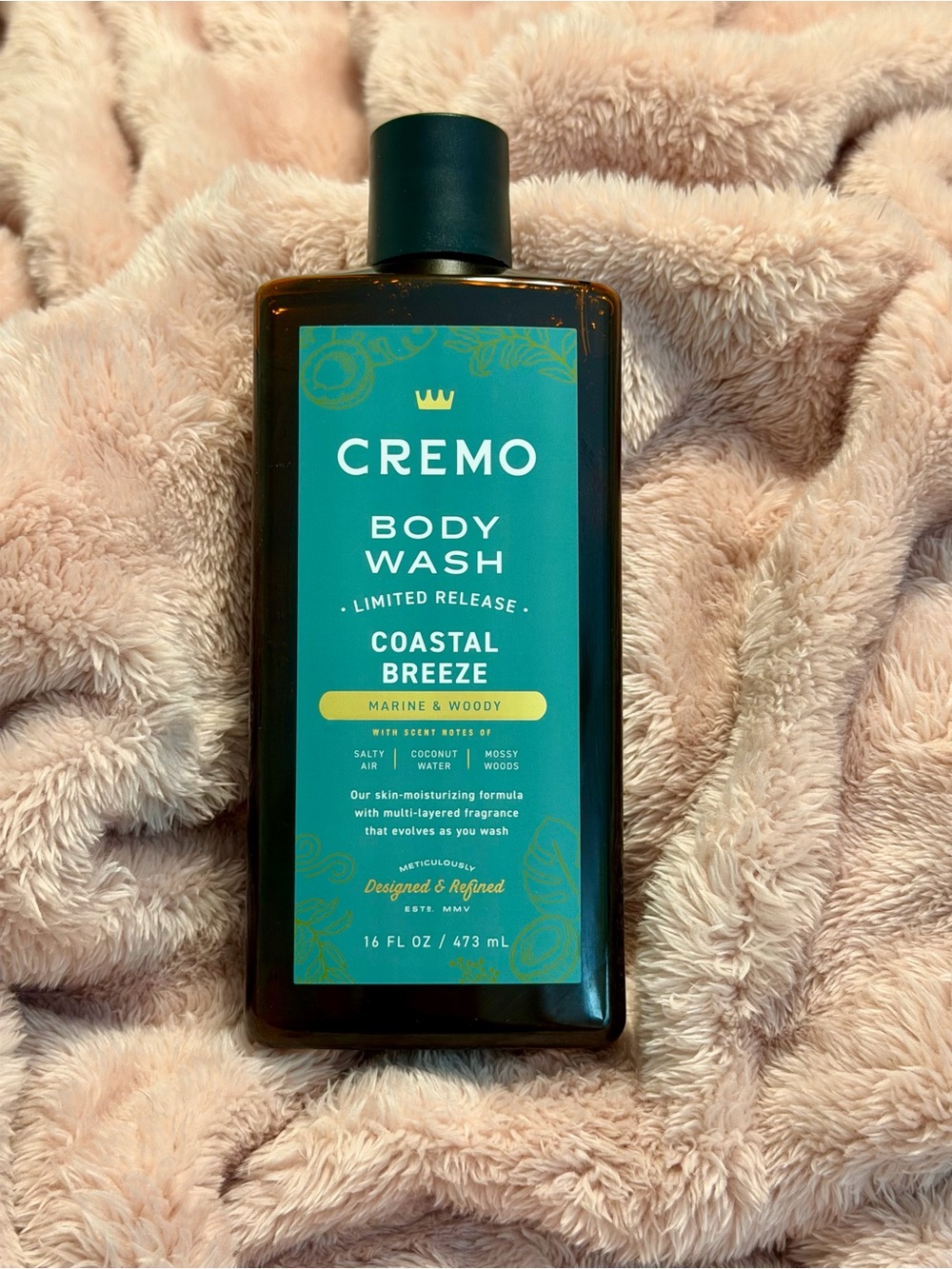 Cremo Coastal Breeze Body Wash